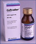 CEFRADUR 500 mg 14 kapsl